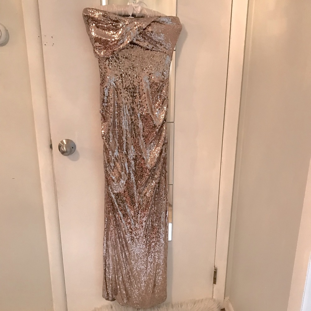 Nicole Miller sequined gown - 2P